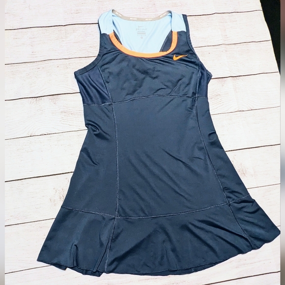 Nike Dresses & Skirts - WOMENS NIKE DRI FIT BLUE ACTIVE TENNIS ATHLETIC DRESS LARGE